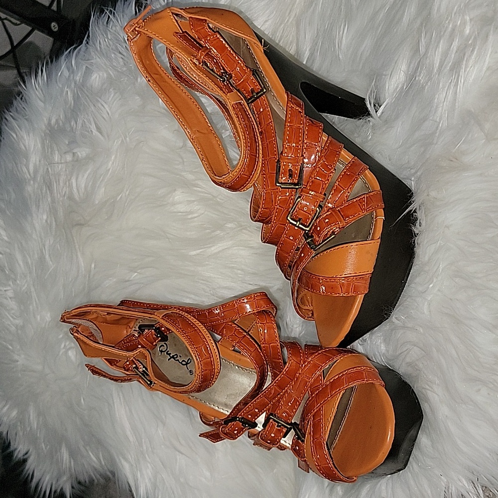 Orange Heels